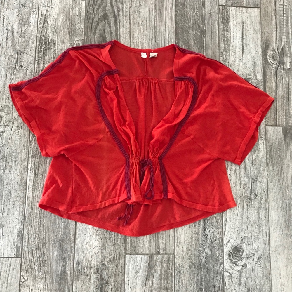Moth Cropped Sweater